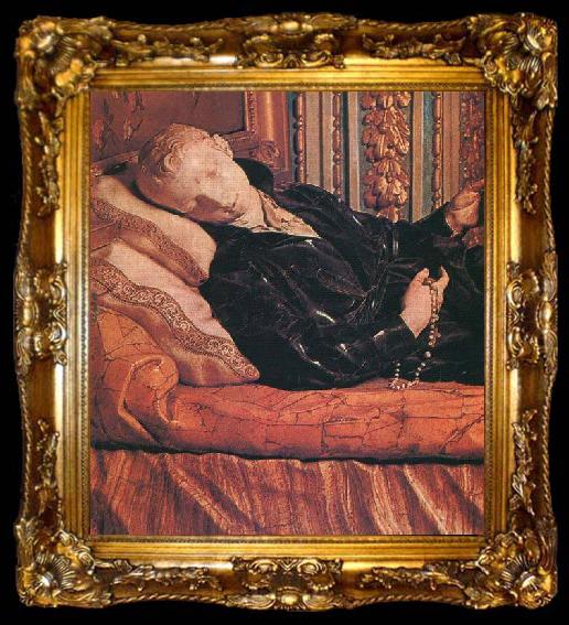 framed  unknow artist The Death of St Stanislas Kostka, ta009-2